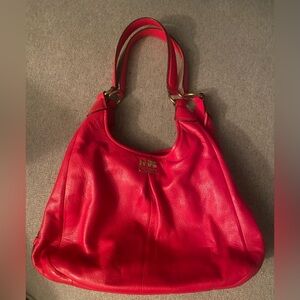 Coach Vibrant Hot Pink Leather Bag